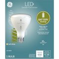 Current GE LED+ BR30 E26 (Medium) LED Battery Backup Smart Bulb Soft White 60 W 93100204